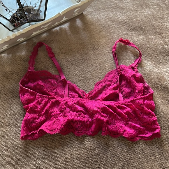 Cosabella Sweetie Bralette - Magenta, Size SP - Picture 3 of 5
